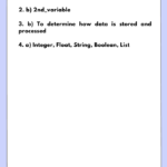 Free Python Worksheets | Variables in Python
