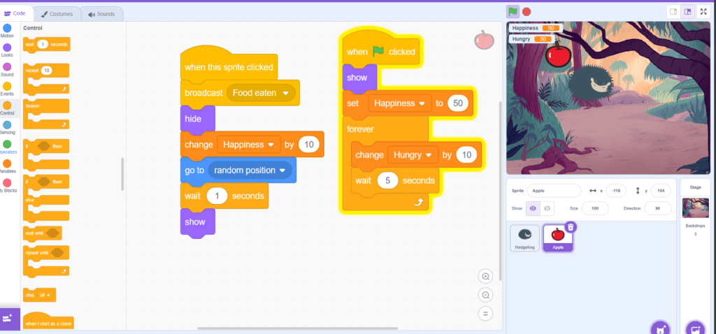 10 simple ways to Create a easy Virtual Pet Game in Scratch Programming 4 10 simple ways to Create a easy Virtual Pet Game in Scratch Programming