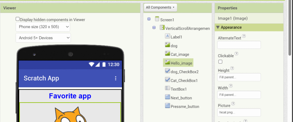 Easy MIT App Inventor Project - "Choose Your Favorite Animal” App 9 Easy MIT App Inventor Project - "Choose Your Favorite Animal” App